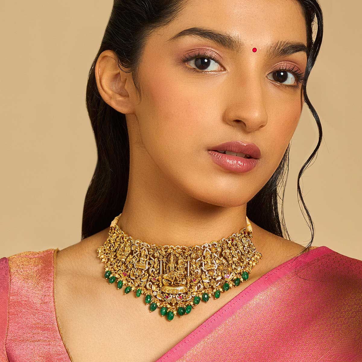 Silver Temple Necklace Collection