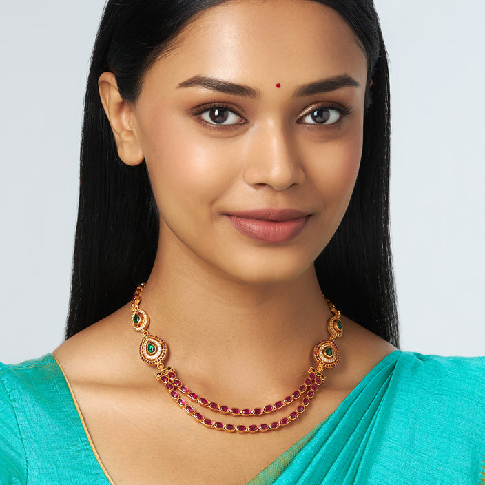 Silver Temple Necklace metafields