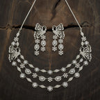 Zircon Necklace Copper Jewellery