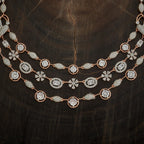 Zircon Necklace Copper Jewellery