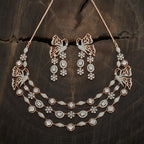 Zircon Necklace Copper Jewellery