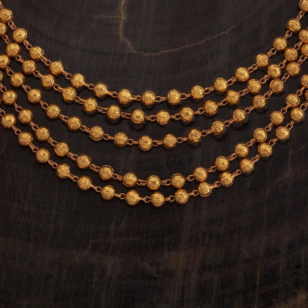 Silver Temple Necklace Adjustable