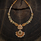 Silver Temple Necklace Base Metal 92.5 Silver