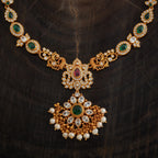 Silver Temple Necklace Base Metal 92.5 Silver