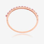 Meenakari Zircon Kada embodies a blend of modern