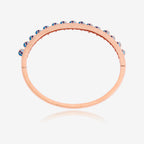 Meenakari Zircon Kada embodies a blend of modern