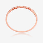 Meenakari Zircon Kada Unique Rose Gold