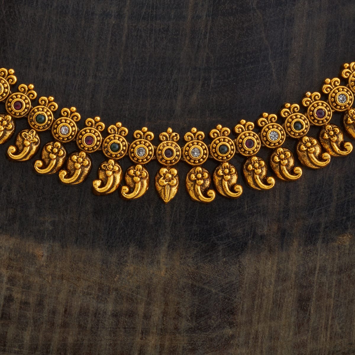 Golden Long Antique Necklace