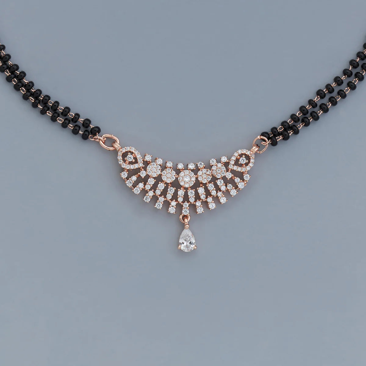 Zircon Mangalsutra Adjustable