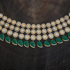Kundan Necklace Push