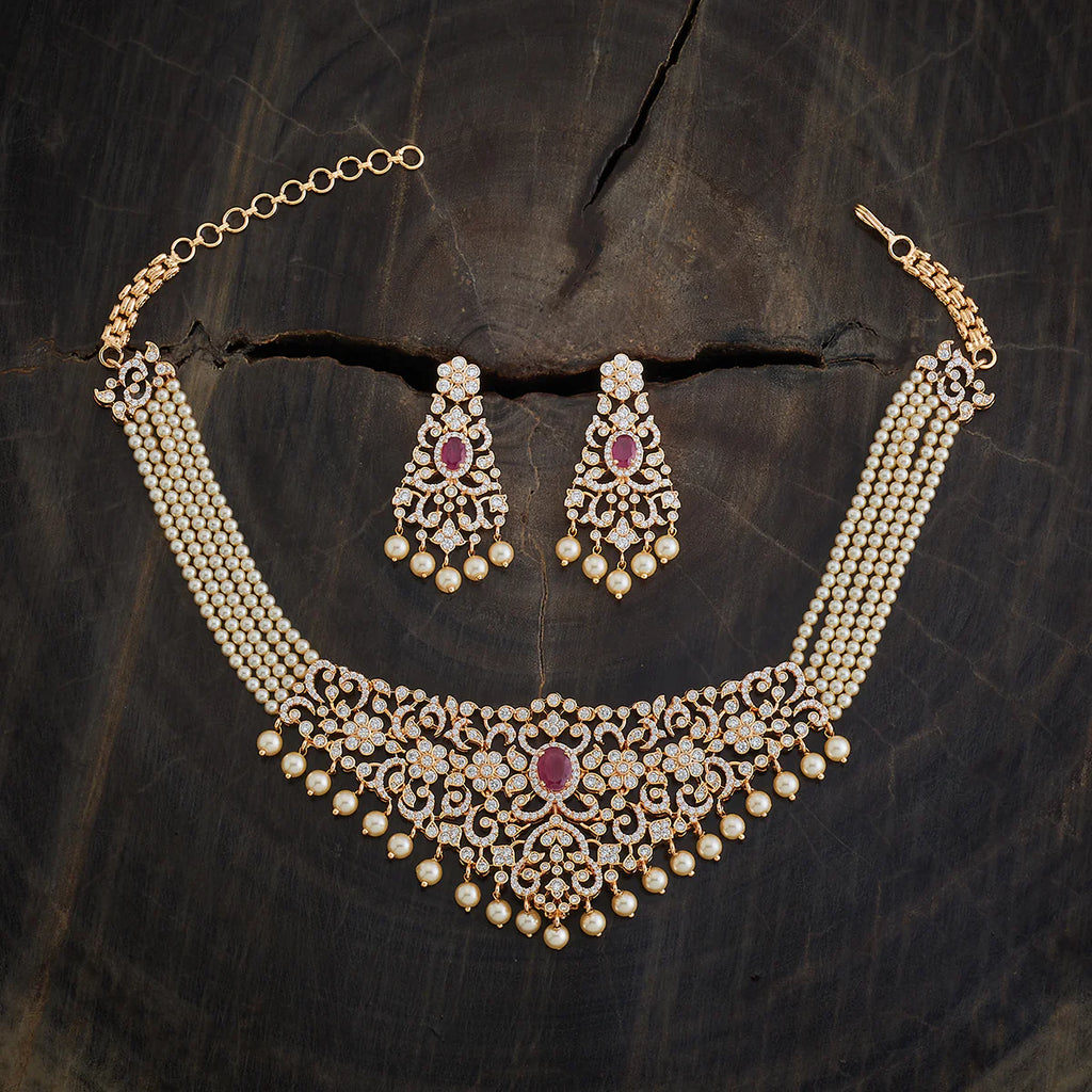 Zircon Necklace Alloy