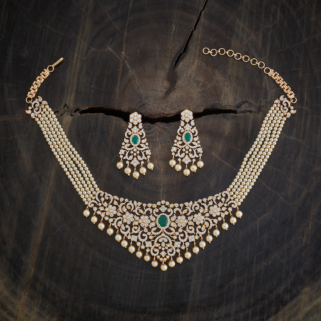 Zircon Necklace Alloy