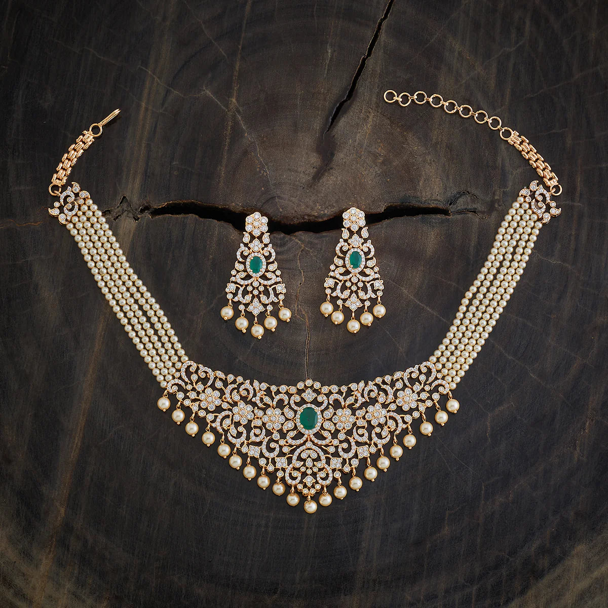 Zircon Necklace Alloy
