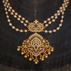 Silver Temple Necklace Spinal