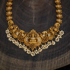 Antique White Beads Necklace