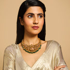 Silver Temple Necklace Antique Jewellery