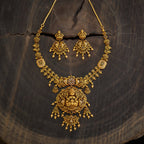 Latest Stylish Gold Plated Antique Necklace