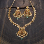Zircon Stones Temple Antique Necklace