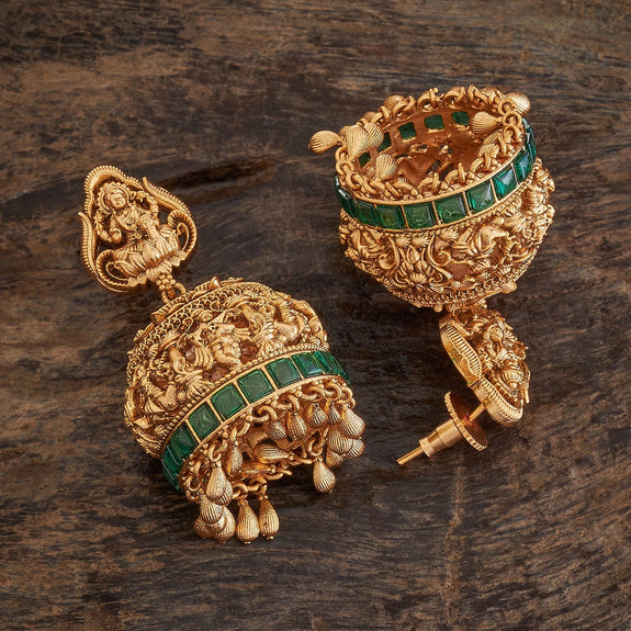 Silver Temple Earring 39