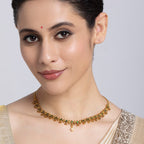 Designer Butterflies Antique Short Necklace