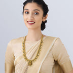 Flower Motif Antique Necklace