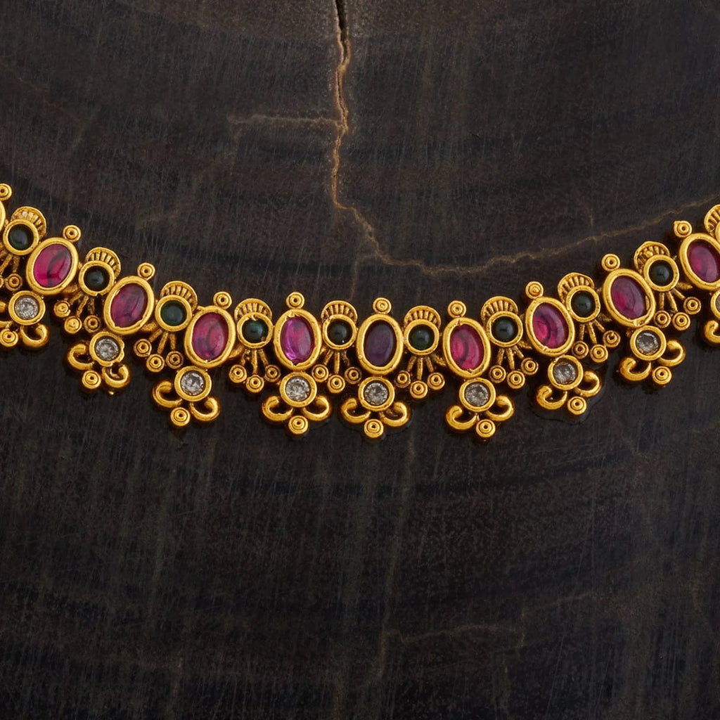 Antique Short Design Necklace