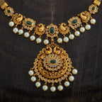 Flower Design wedding Antique Necklace