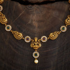 lotus gold Antique Necklace