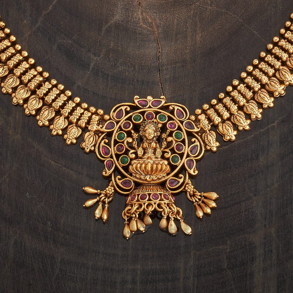 Antique Golden Temple Necklace