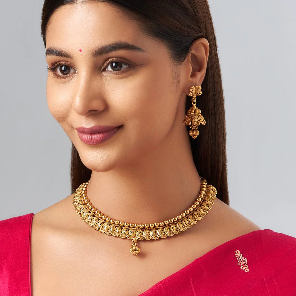 Antique Gold work Necklace