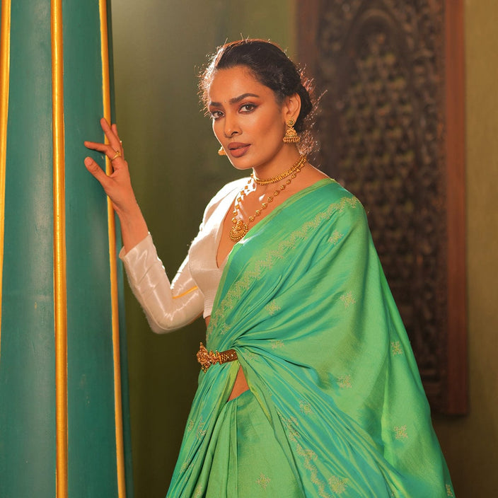 Laxmi Antique Temple Necklace Set