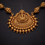Laxmi Antique Temple Necklace Set