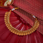 Flower Design Festive Antique Necklace