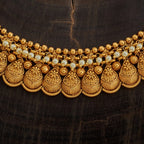 Flower Design Festive Antique Necklace