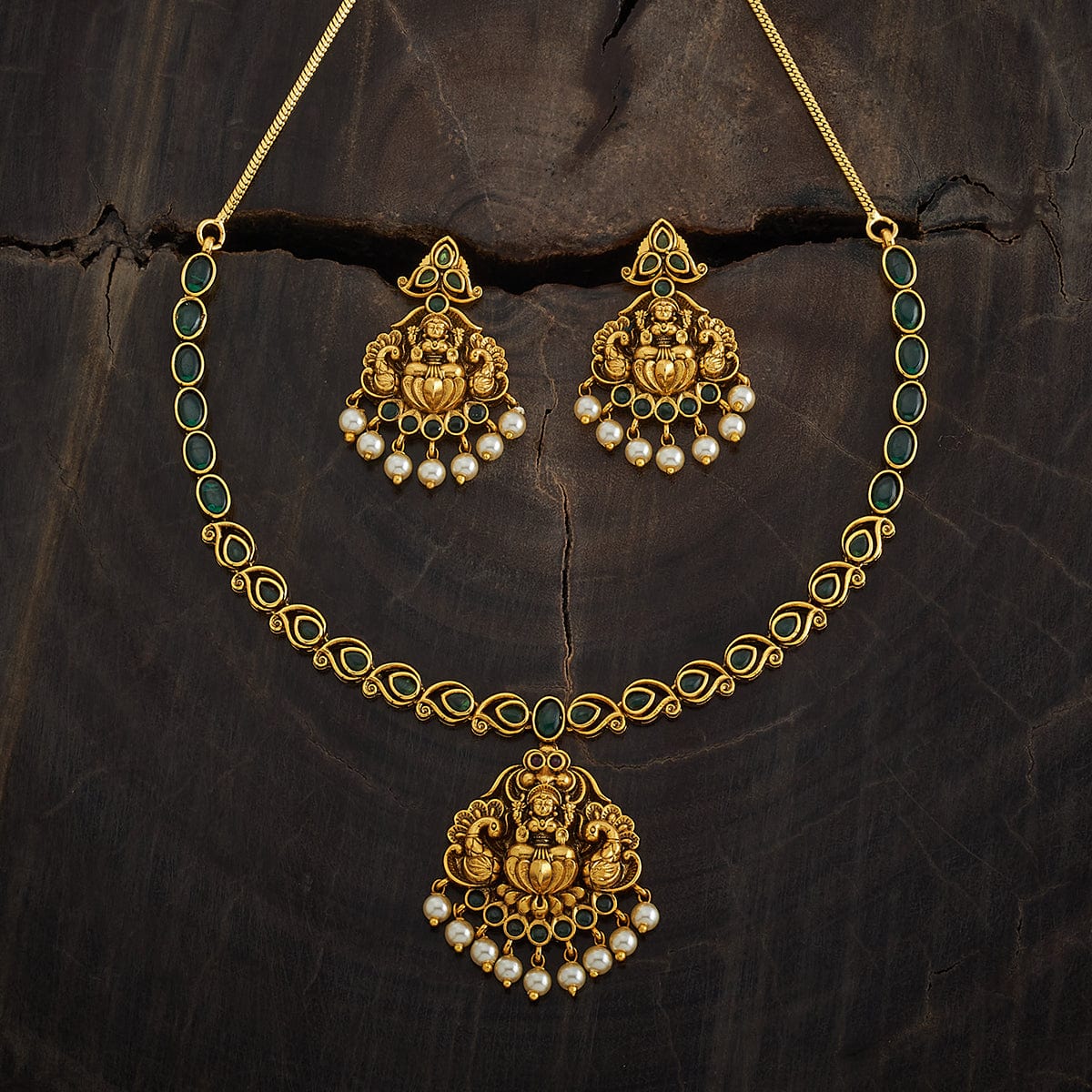Goddess Lakshmi antique Necklace