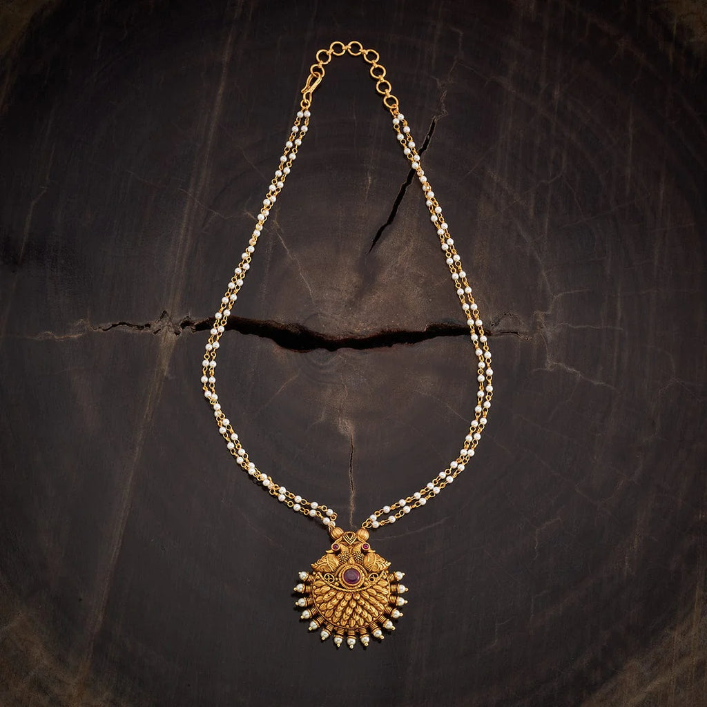 White Stone Chain Antique Short Necklace