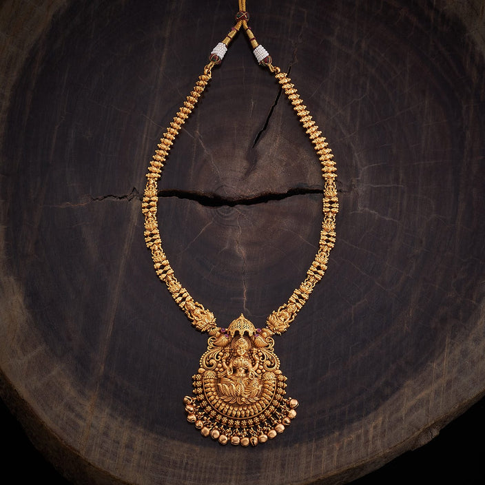 Laxmi Temple Antique Necklace Haaram