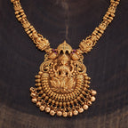 Laxmi Temple Antique Necklace Haaram