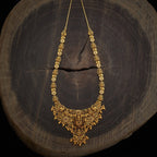 Lotus Blessings Lakshmi Antique Necklace