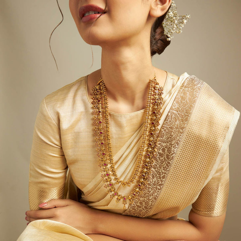 Long Stylish Antique Necklace