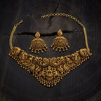 Antique Peacock Laxmi Necklace