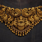 Antique Peacock Laxmi Necklace