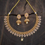 Synthetic Stones Antique Necklace