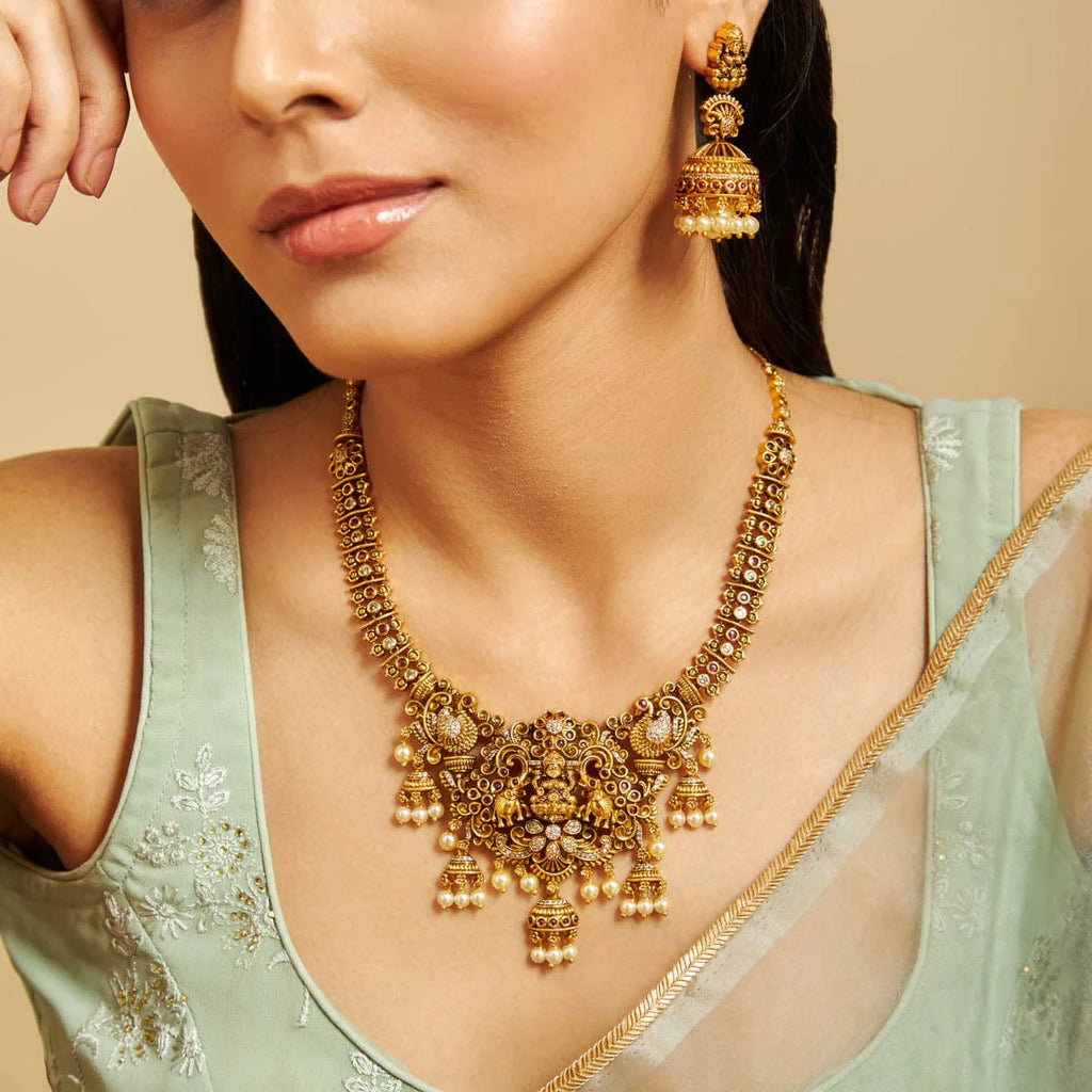 Lakshmi Design Festive Antique Necklace