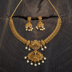 Elephant Lakshmi temple Antique Necklace