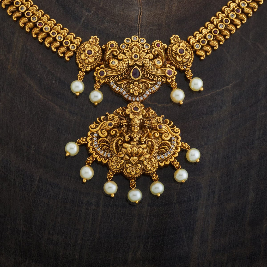 Elephant Lakshmi temple Antique Necklace