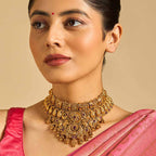 Ram Sita Lakshman Antique Necklace