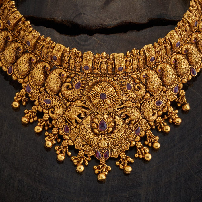 Ram Sita Lakshman Antique Necklace