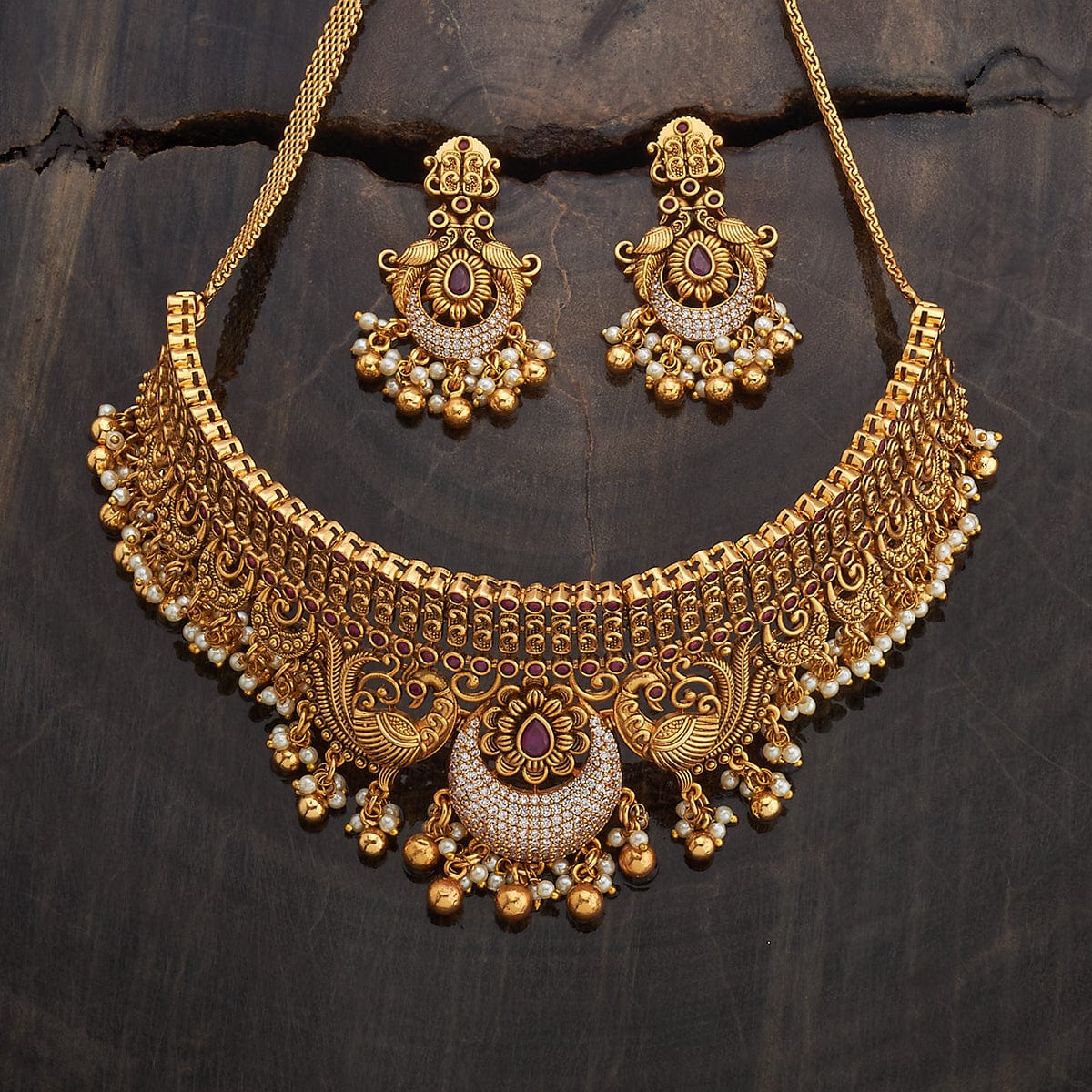 Antique Beads Necklace