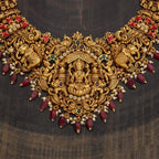 Laxmi Temple Antique Necklace